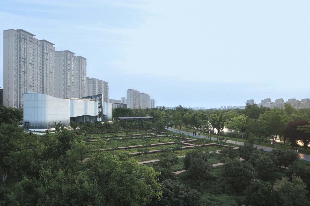 昆蟲博物館北側(cè)的蜜源植物區(qū)，The_nectar_plant_area_on_the_north_side_of_the_Insect_Museum_?上海秉仁建筑師事務(wù)所.jpg